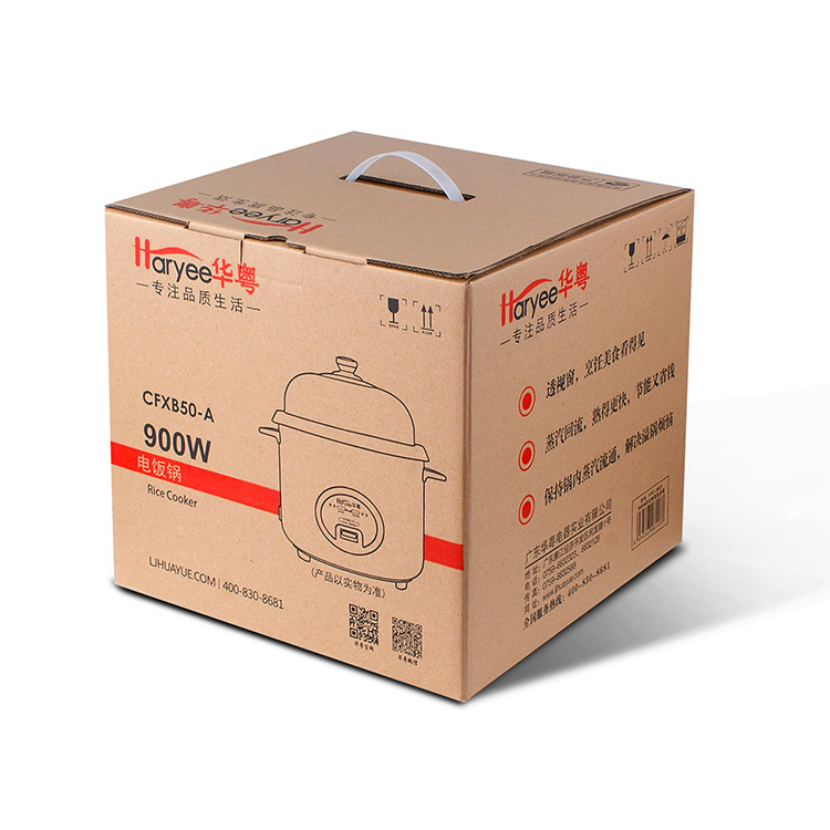 >华粤加厚电饭锅电饭煲纸箱  材质 纸/纸板   加工定制 是   包装参数