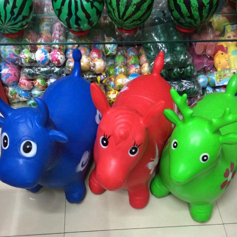 优质宝宝充气玩具跳跳马,不带气筒的哦,配套气筒我司有售3029