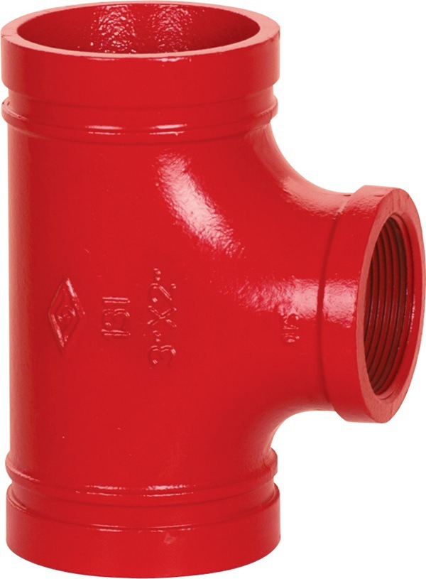 迈克卡箍正三通 消防沟槽管件