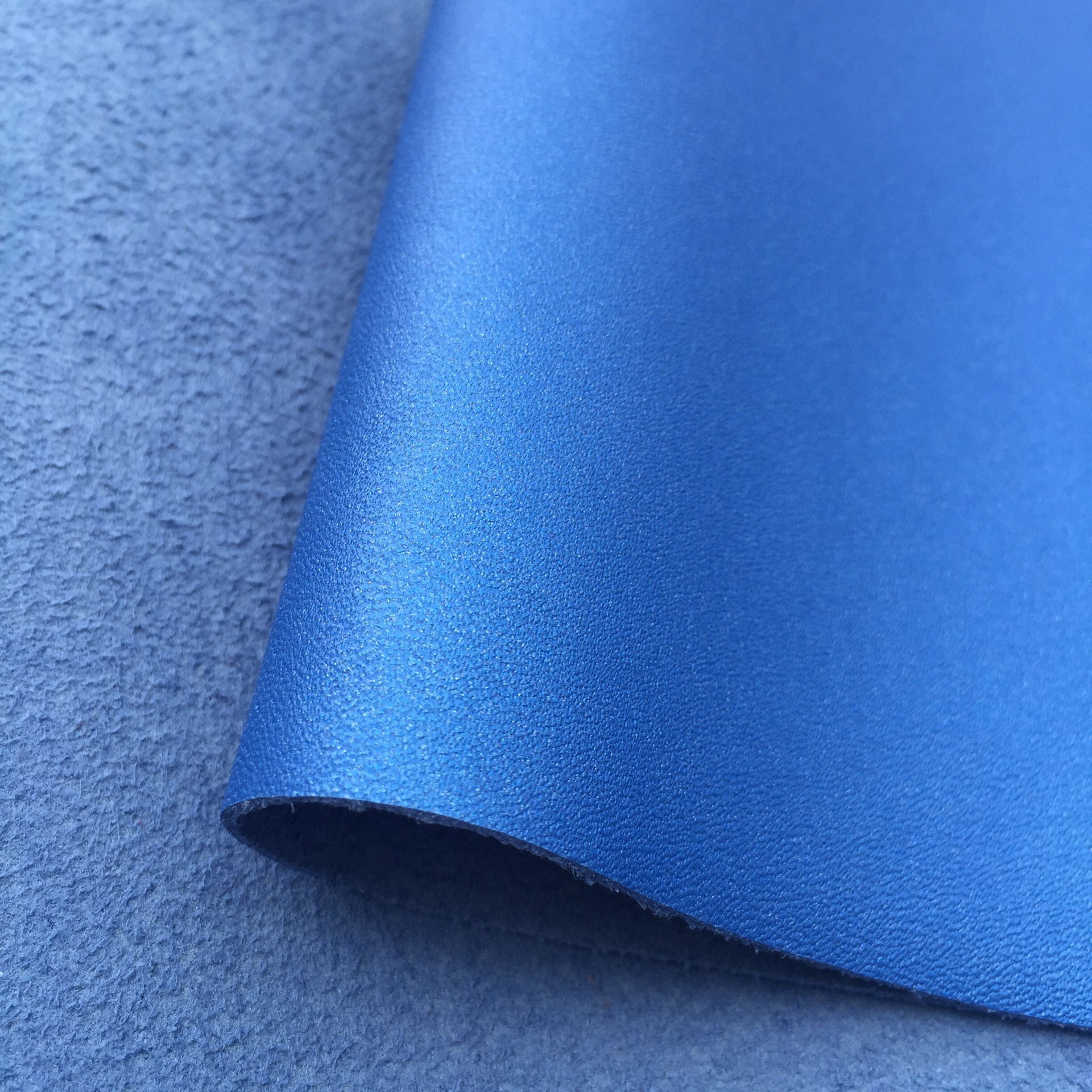 8mm仿真皮超纤 耐磨刮超纤皮革 舶荣超纤