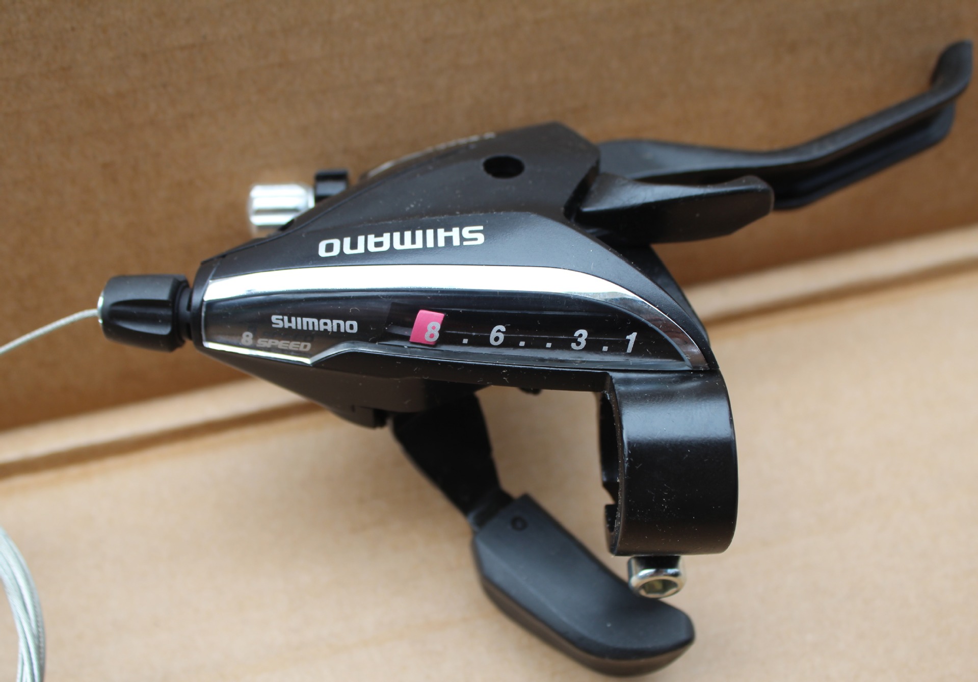 shimano喜玛诺ef65-8指拨8速连体指拨禧玛诺24速联体指拨
