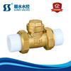 [Sailing] PP-R Check valve Double head Melt Check valve Backstop Yuhuan Copper valve plant