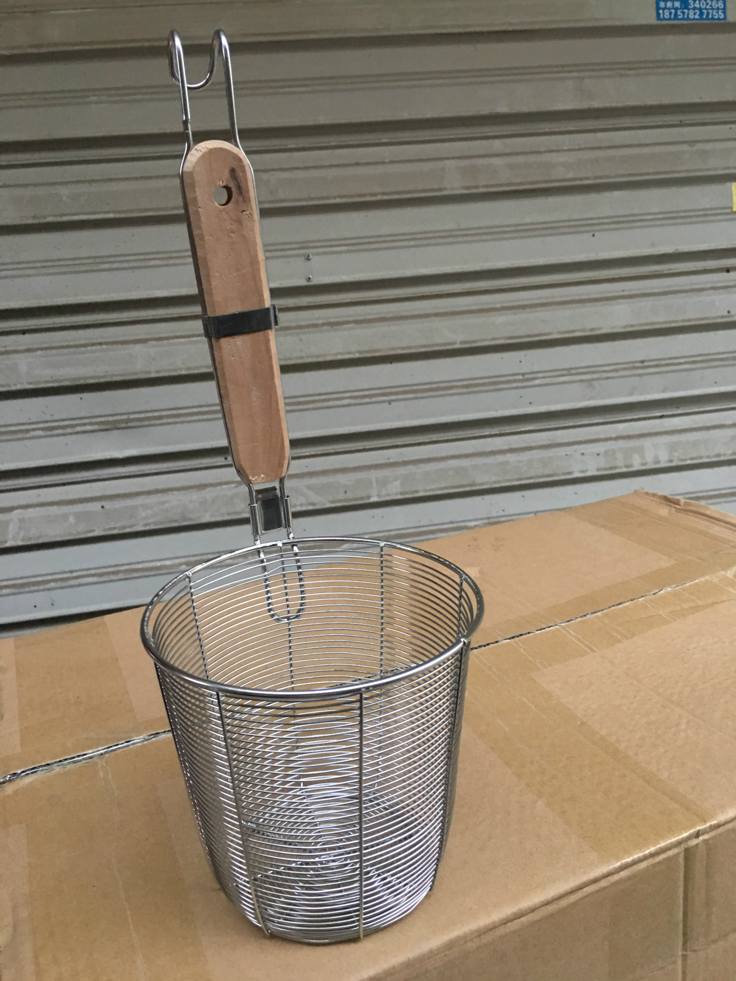 厂家直销 不锈钢丝粉篱 粉捞 漏勺 粉漏 麻辣烫漏勺面条勺粉厘