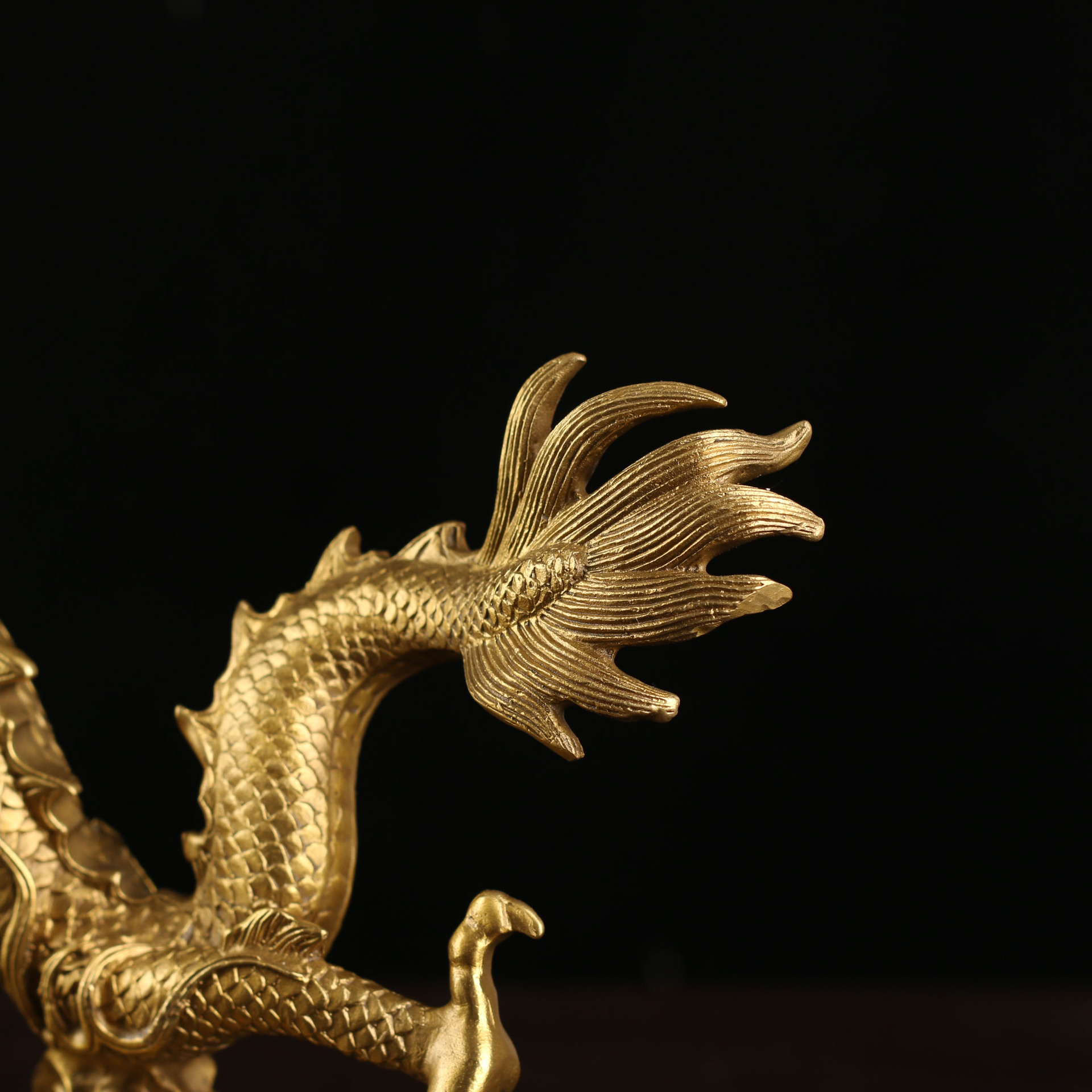 圆通佛具宗教用品 风水摆件 家居摆饰 铜汉龙 佛教用品 龙