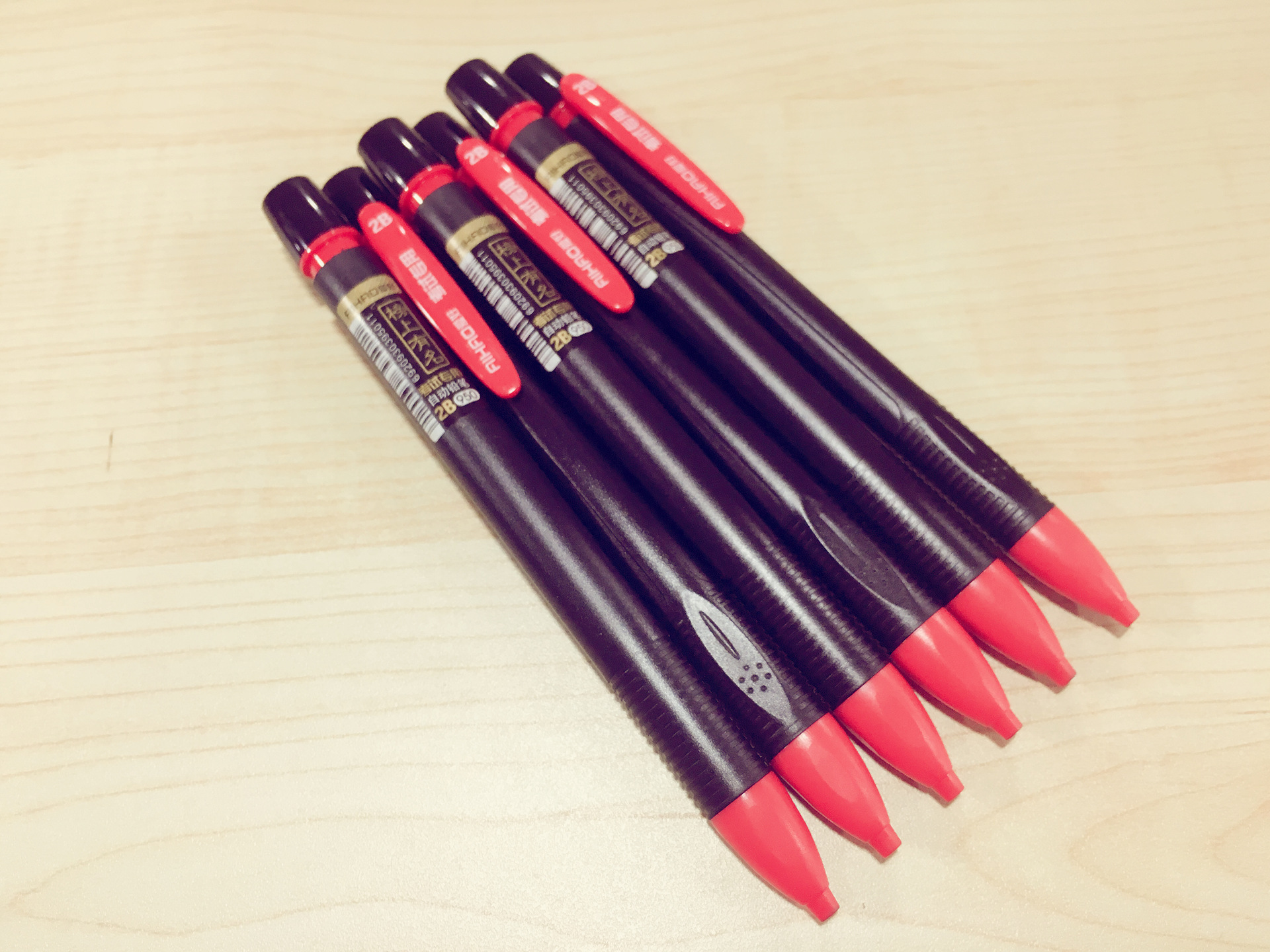 爱好批发畅销款950 榜上有名考试涂卡专用2b铅笔 考试 自动铅笔