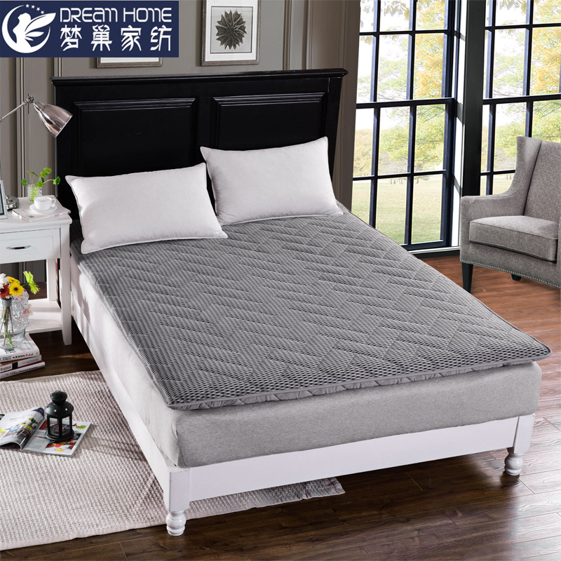 厂家直供加厚6CM海绵榻榻米折叠床垫子床褥子学生宿舍单双人垫