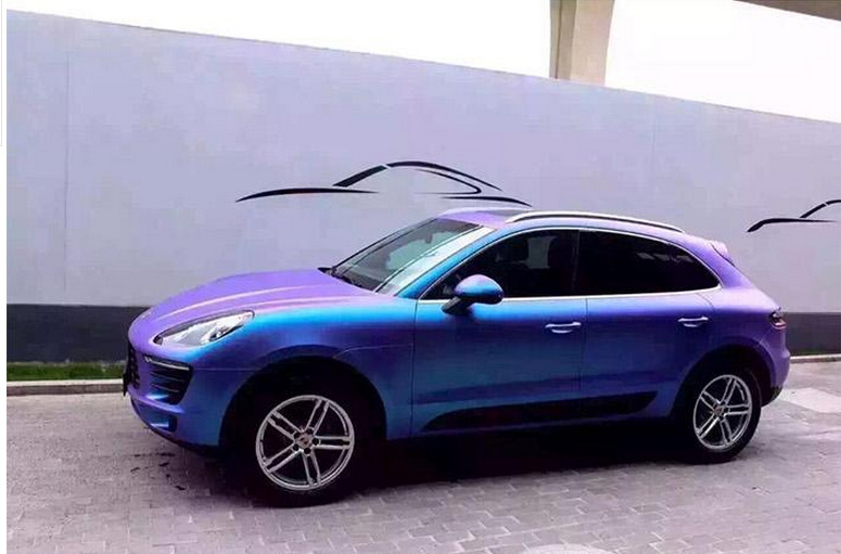 车身改色 车身改色膜 变色龙改色膜 紫魅蓝 青魅蓝 进口变色龙改