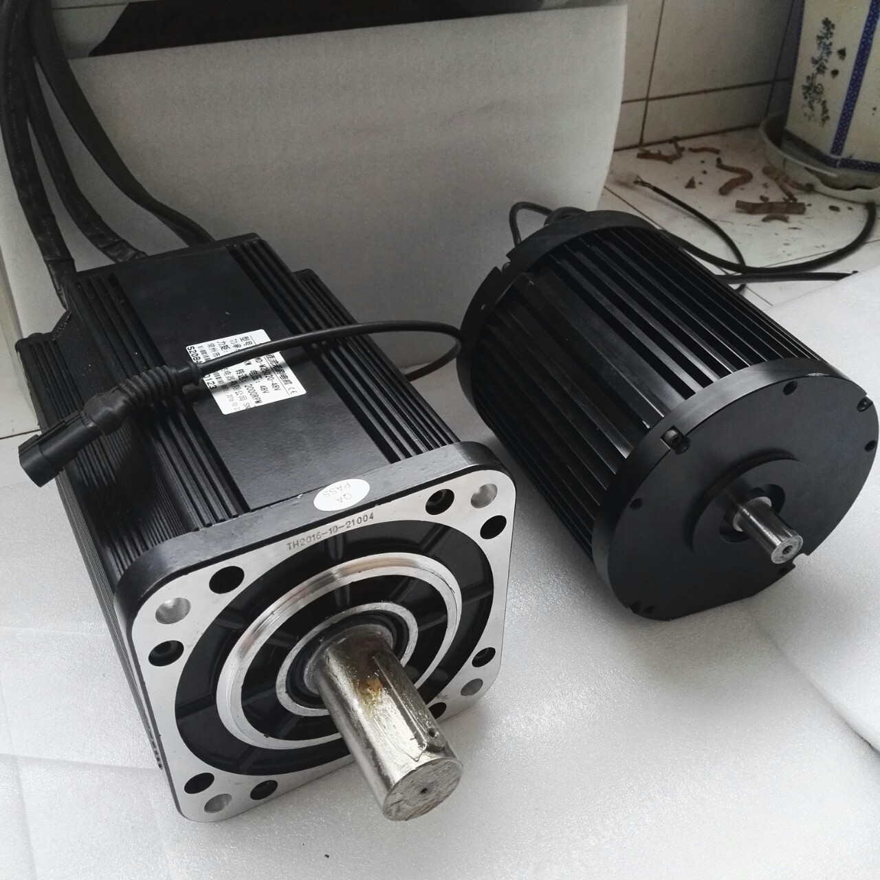 纺机机械/节能设备 低噪音 交流380vac 无刷电机 套装 1-200kw