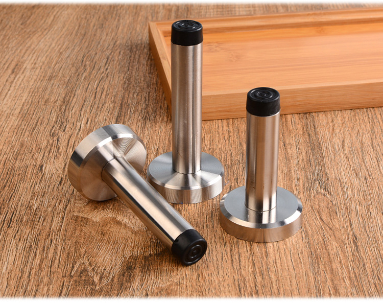 厂家直销一体成型不锈钢门顶家装房门门吸 仿碰撞塑料门碰批发