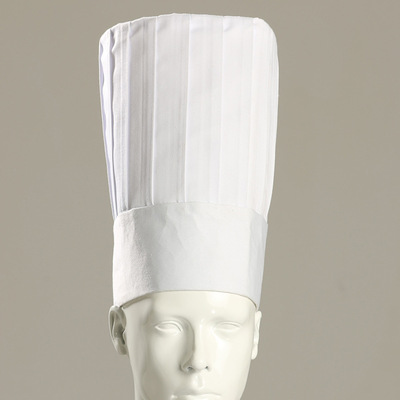 【优质供应】中西餐服务员专用帽子 男女纯色厨师工作帽厨房 批发