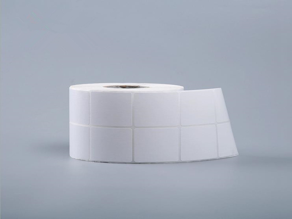 厂家现货直销铜版纸双排空白不干胶格拉辛不干胶标签打印纸定做