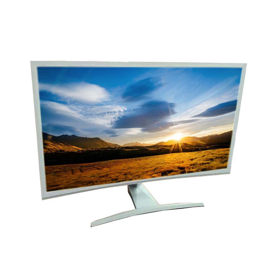 32寸曲面显示器超窄边框高清护眼不闪屏 网吧/网咖曲面电脑显示器