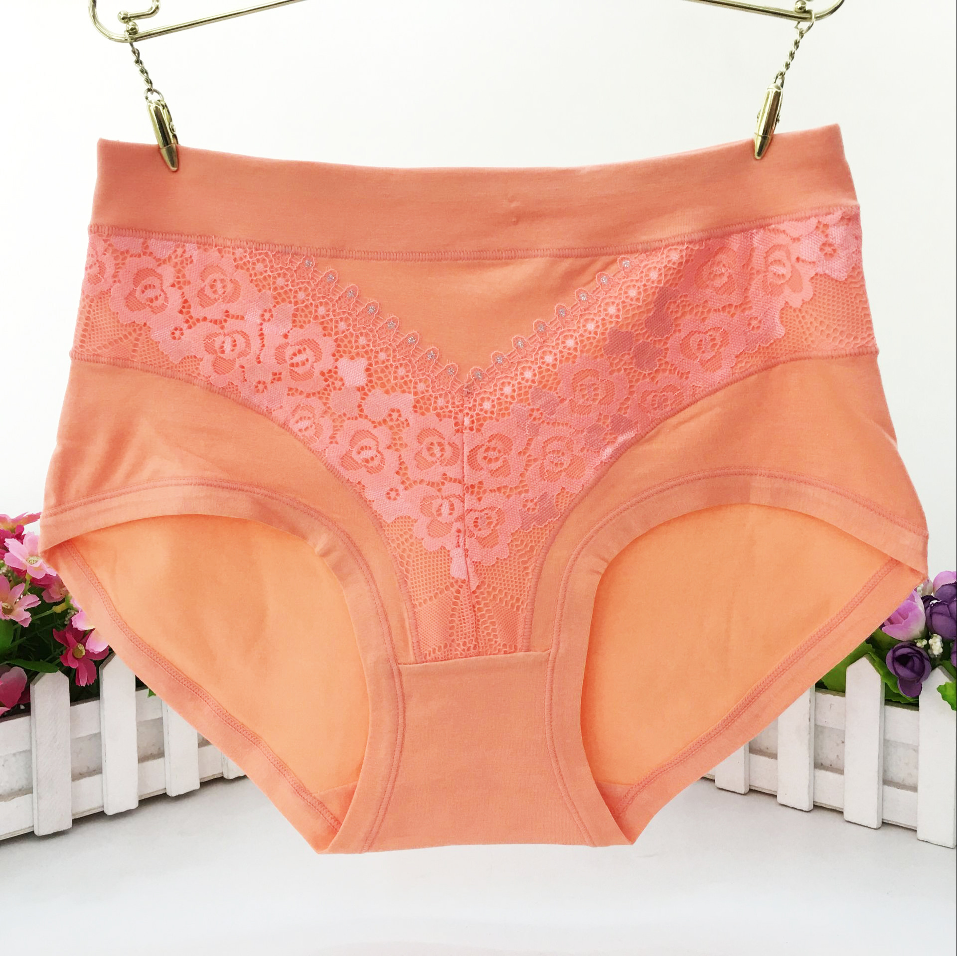 莫代尔女士内裤新款高品质中腰女三角内裤性