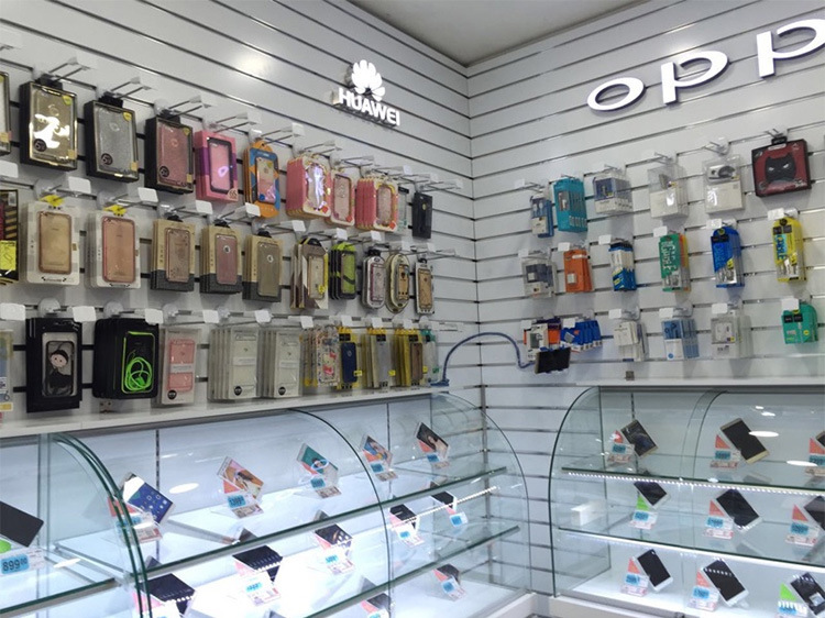 手机配件防盗挂钩数码配件墙壁槽板展示货架磁铁防盗器展示挂钩子