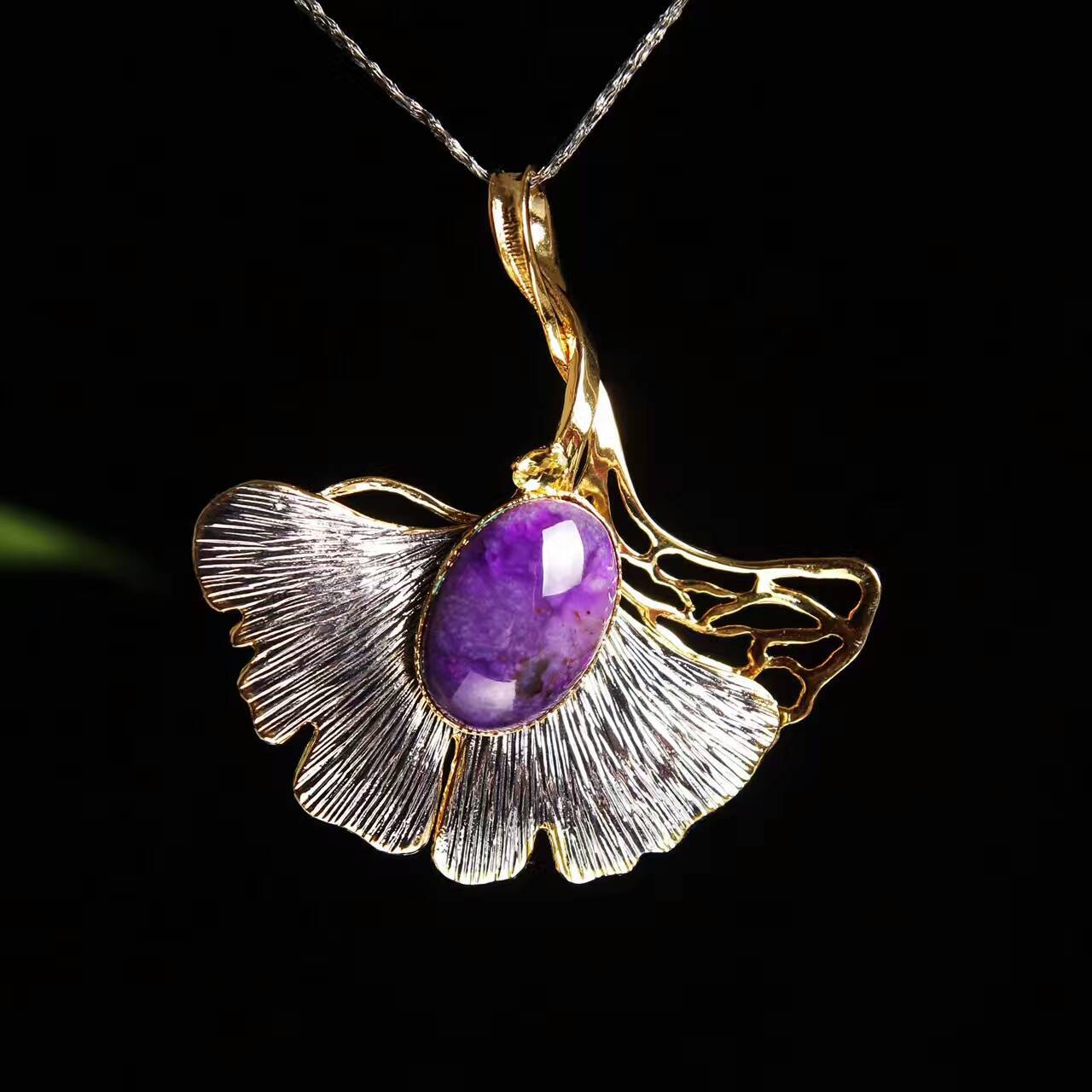 s925纯银天然宝石舒俱来项链意大利手工欧美外贸首饰爆款necklace