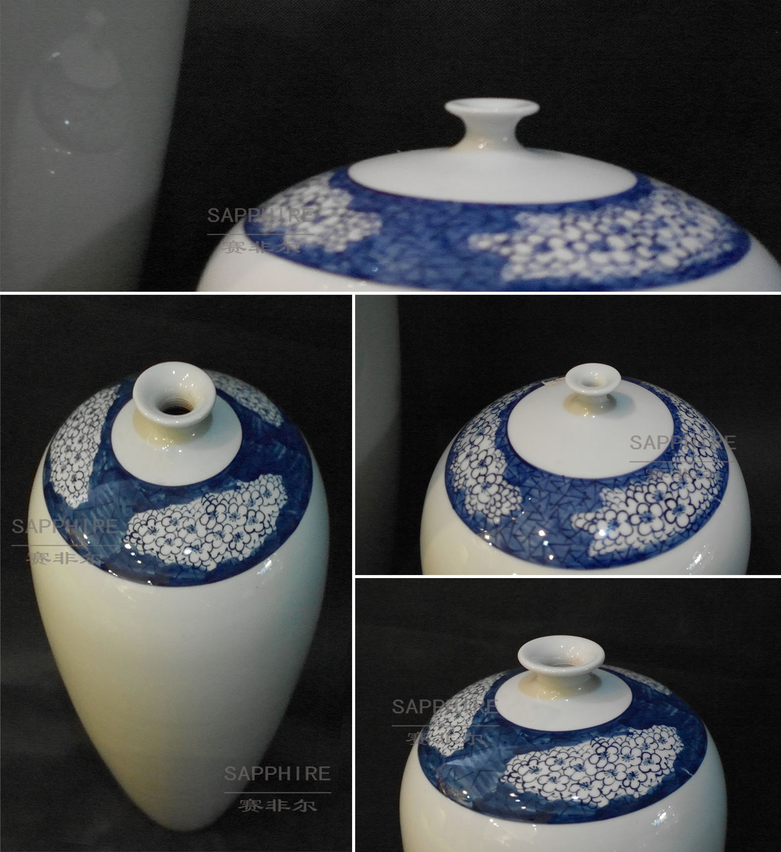 陶瓷花瓶家居摆件饰品 厂家直销 批发中式创意现代简约工艺品花器