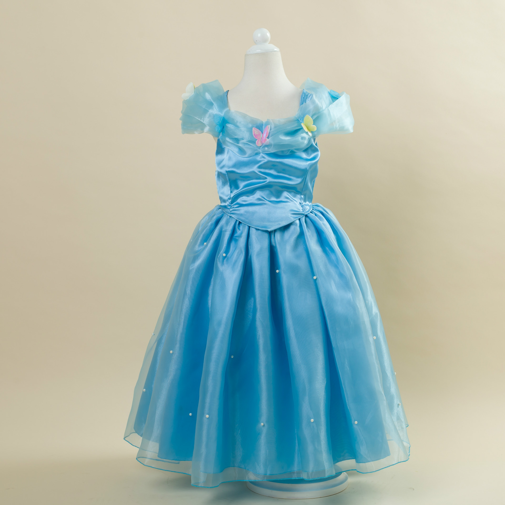 童裙 外贸童装批发 2016新cinderella灰姑娘连衣裙女童公主礼服裙