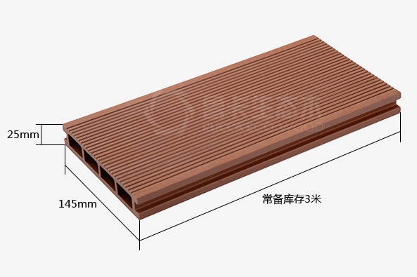 鲁卡生态木145x25防腐木户外地板厂家 防腐木品牌 户外地板工厂