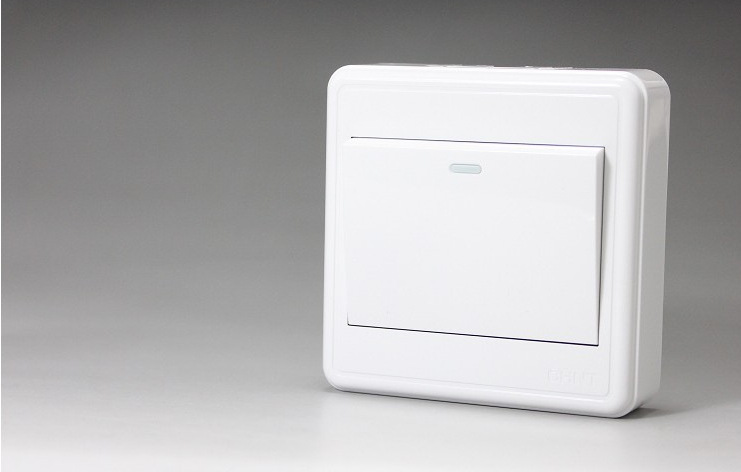 new1c-00100明装开关面板系列 1开单控