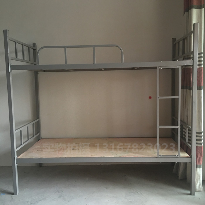 重庆四川贵阳双层铁床高低铁架子床上下铺铁架床公寓床折叠单人床