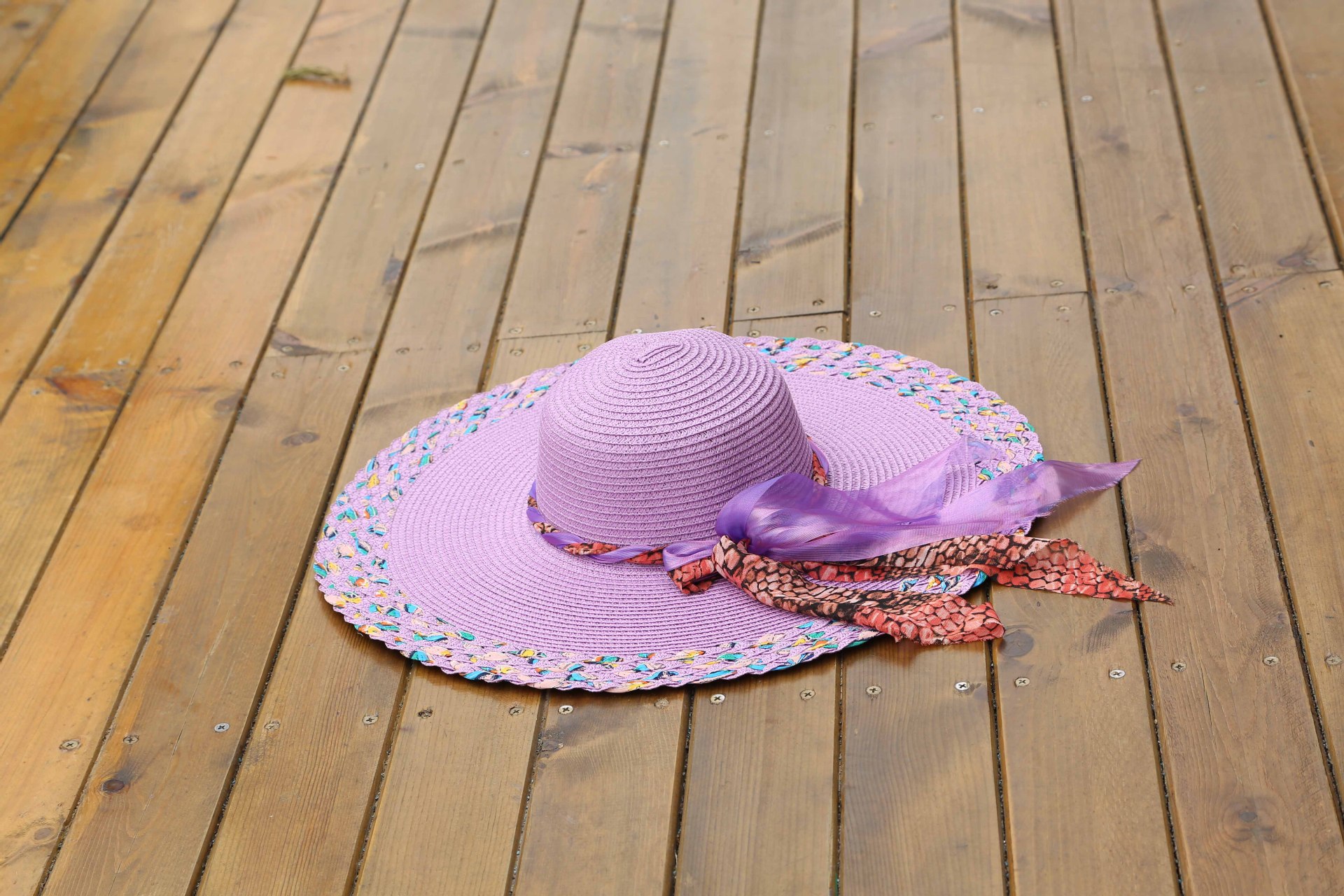 韩版新款太阳帽女士防晒遮阳帽户外蝴蝶结大沿帽帽子草帽批发