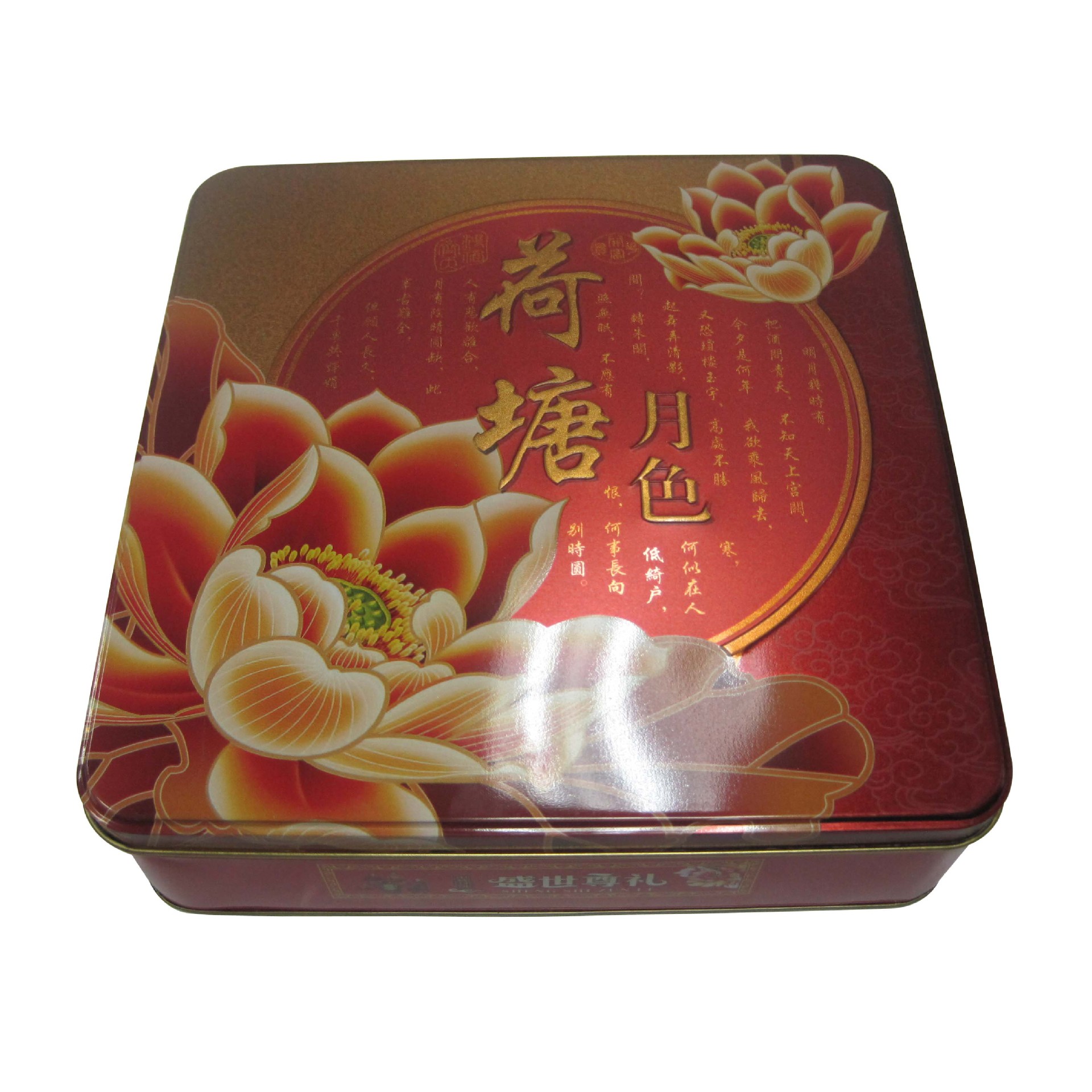 厂家直销现货月饼铁盒