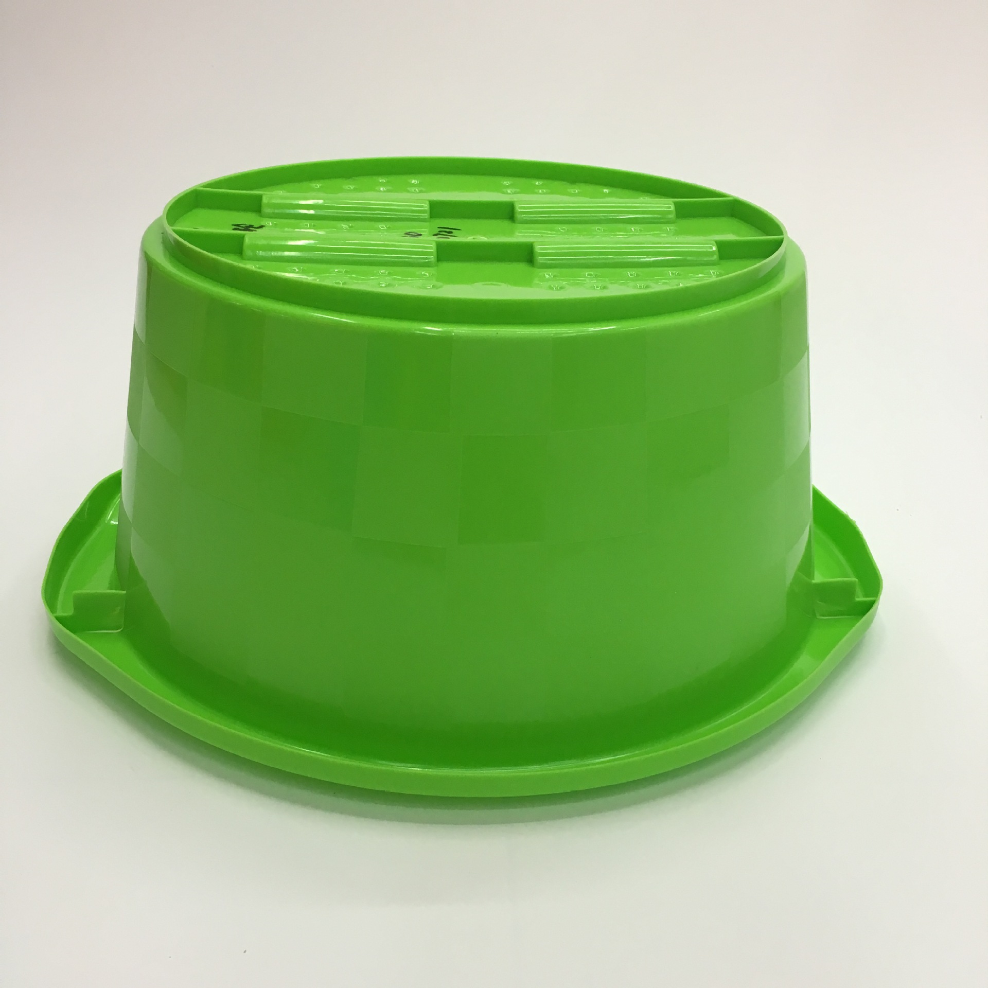 足浴盆按摩洗脚盆滑轮式搓脚盆塑料泡脚盆99十元店日用百货