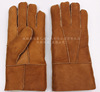 winter keep warm glove men and women Same item Fur one wool genuine leather All hand