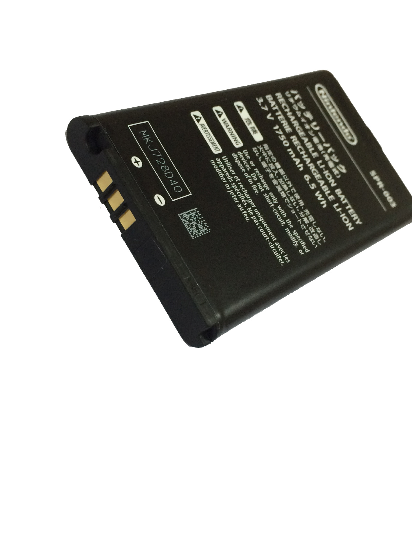 new 3ds xl 电池 原装拆机