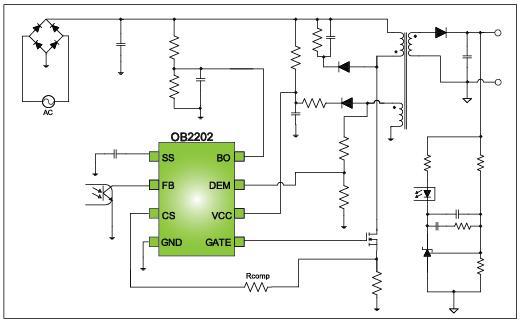 开关电源 原装正品ob2202 开关电源ic芯片sop-8 ob2202cp