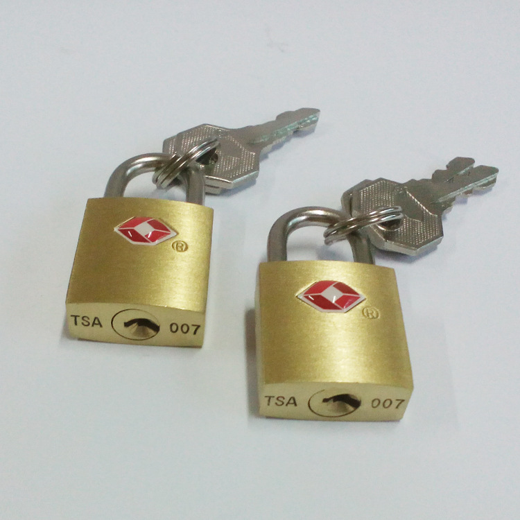 tsa海关钥匙锁 箱包锁 挂锁 海关锁 tsa锁