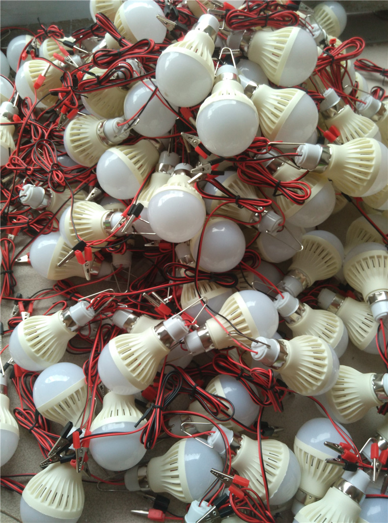 【12v led灯泡低压球泡夜市摆地摊灯电瓶车节能灯泡】价格,批发,供应