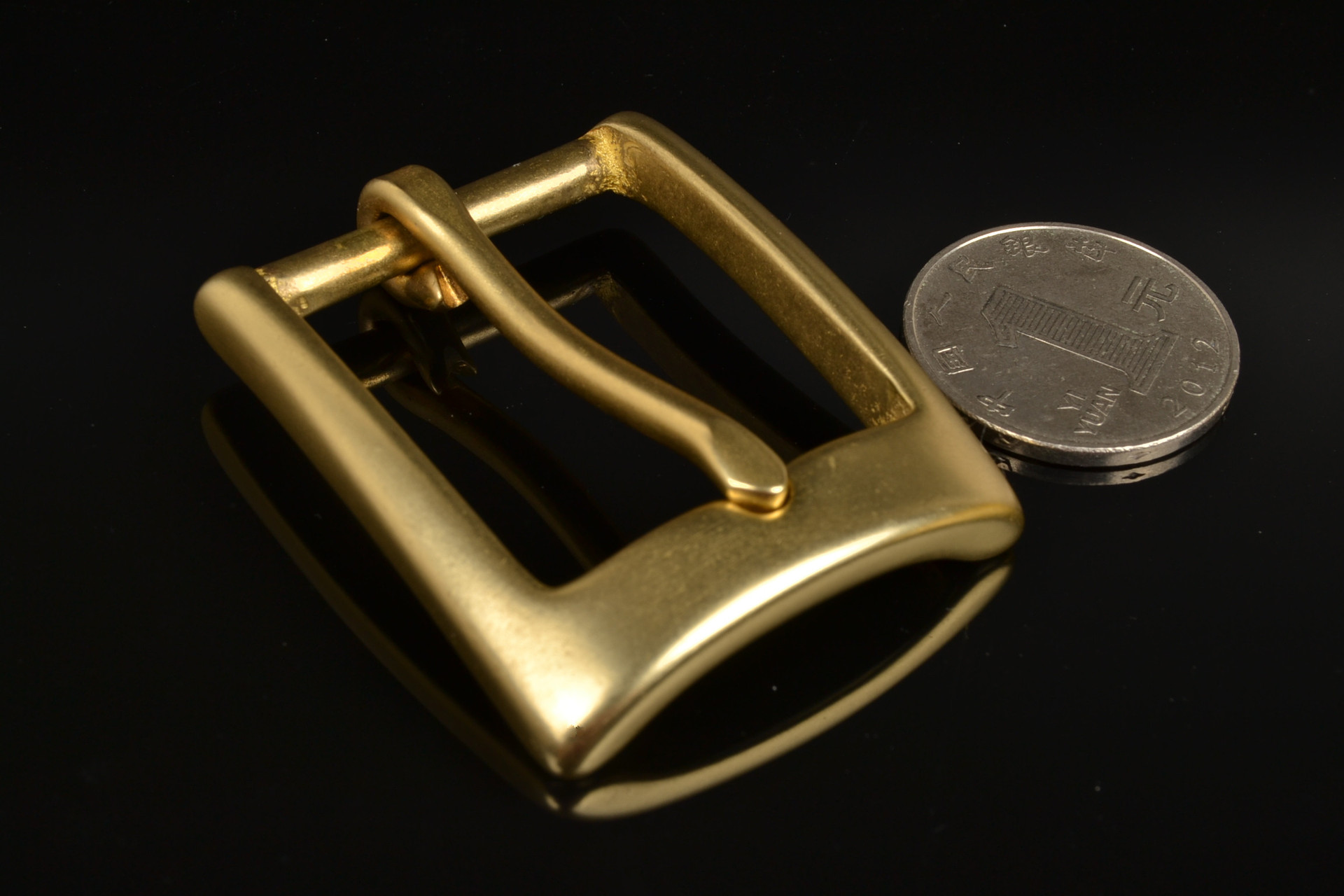 男士纯铜皮带扣头休闲针扣皮带头女士针式纯黄铜裤腰带扣批发