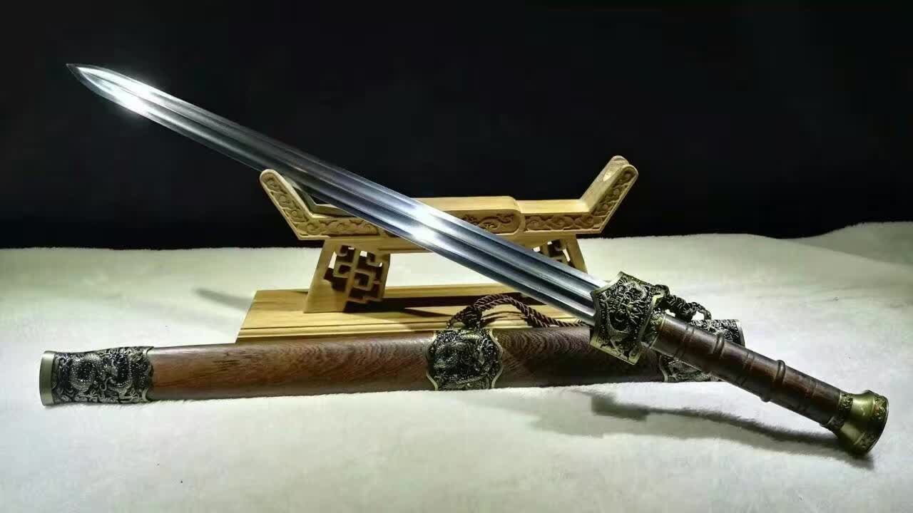 厂家 镇宅宝剑 火云神剑 古汉剑 双血槽 如意汉剑 镇宅宝剑未开刃