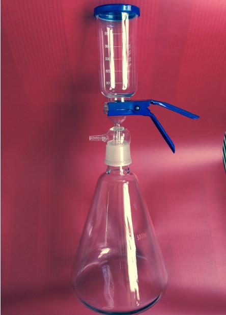 5l砂芯过滤装置/5000ml微孔滤膜过滤器/真空抽滤装置