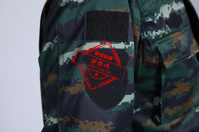 07特战冬虎斑秋冬豹纹迷彩服 防静电防辐