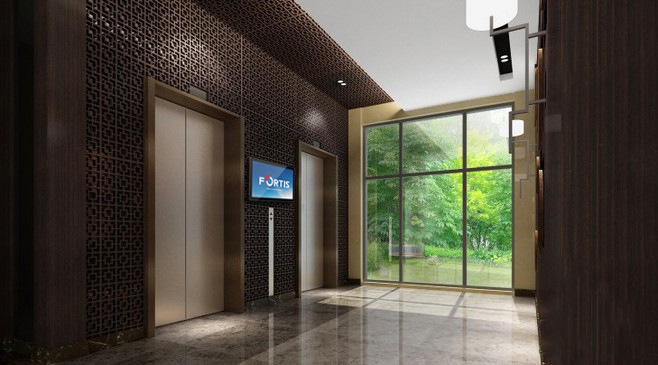 电梯广告机 55寸电梯壁挂广告机厂家直销 迪川