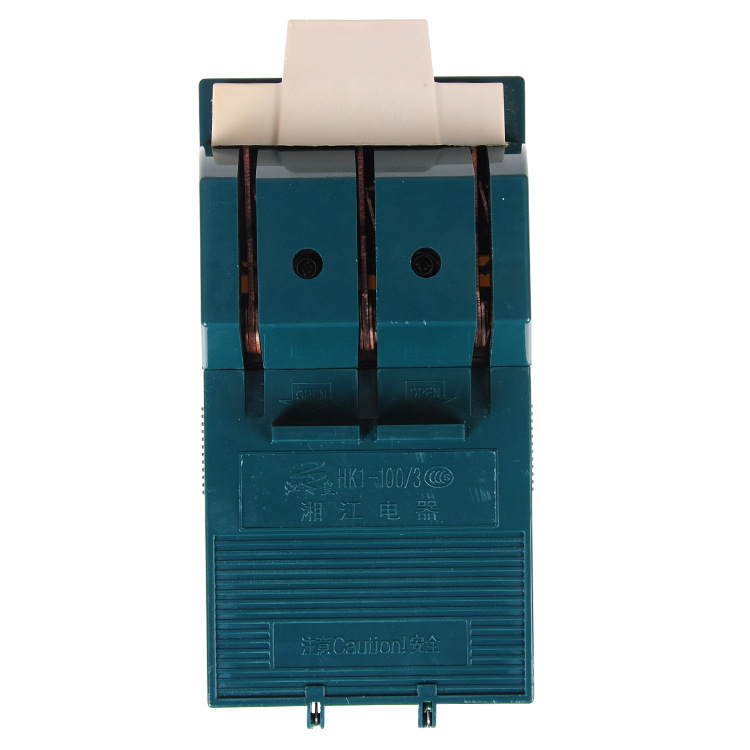 批发湘江电器 hk1-100/3 三相 100a 新型闸刀 闸刀开关 负荷开关