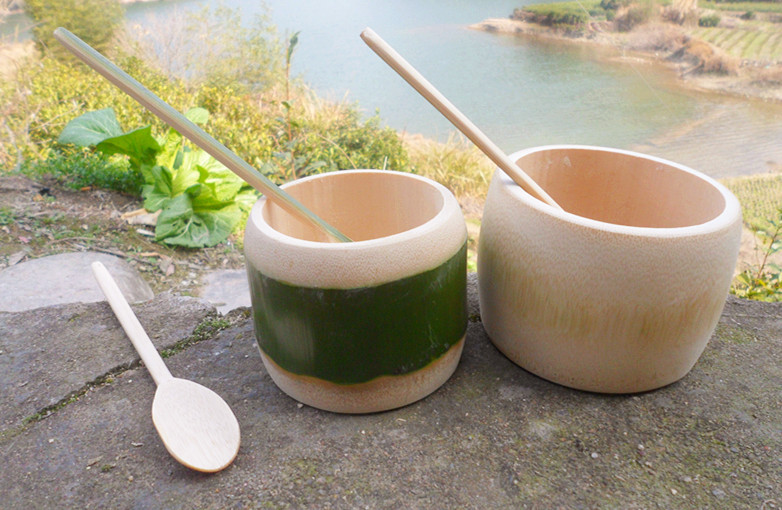 竹筒碗竹饭碗 儿童竹碗宝宝吃饭碗 竹子碗 饭店竹碗 耐摔 原生态