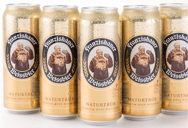 教士啤酒进口啤酒德国啤酒慕尼黑纯小麦听装白啤酒24500ml