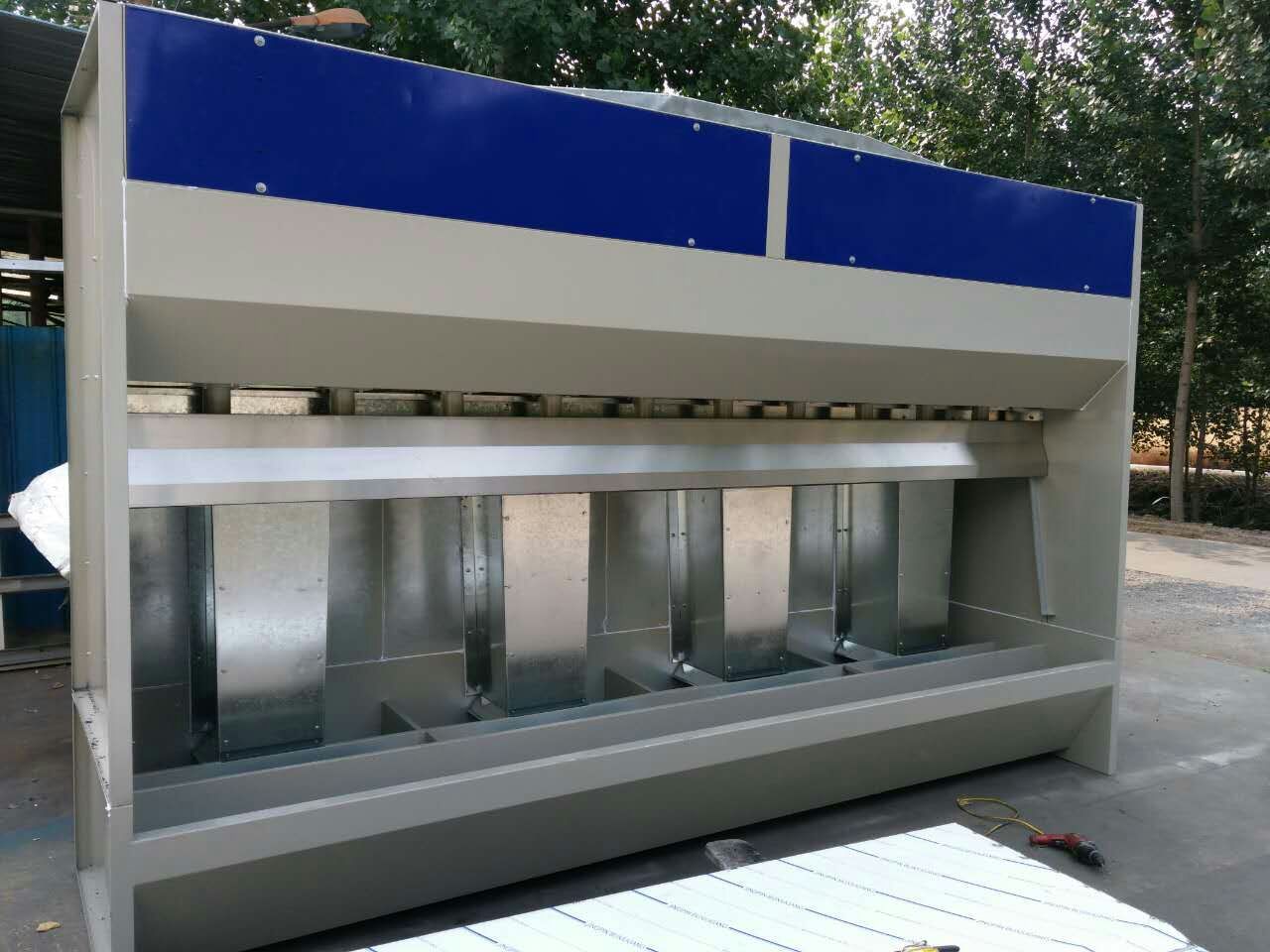 大量供应定做3米无泵水帘喷漆台 烤漆房喷漆台 环保水帘柜