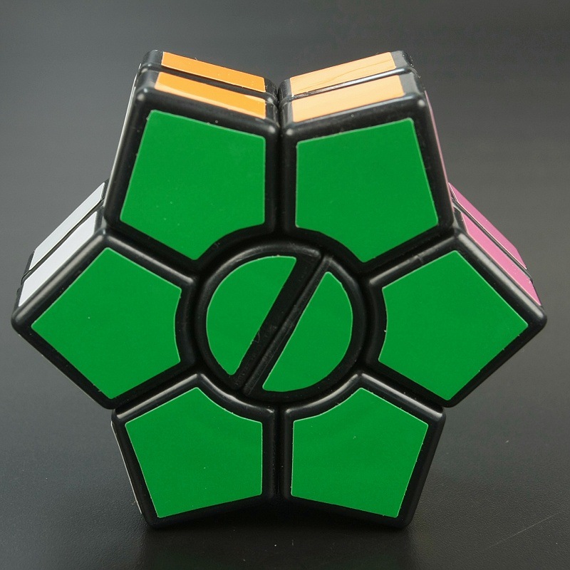 【点盛老牌六角魔镖sq魔方黑色底】2层异形魔方益智玩具创意批发