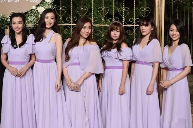 刘诗诗的伴娘团是这样
