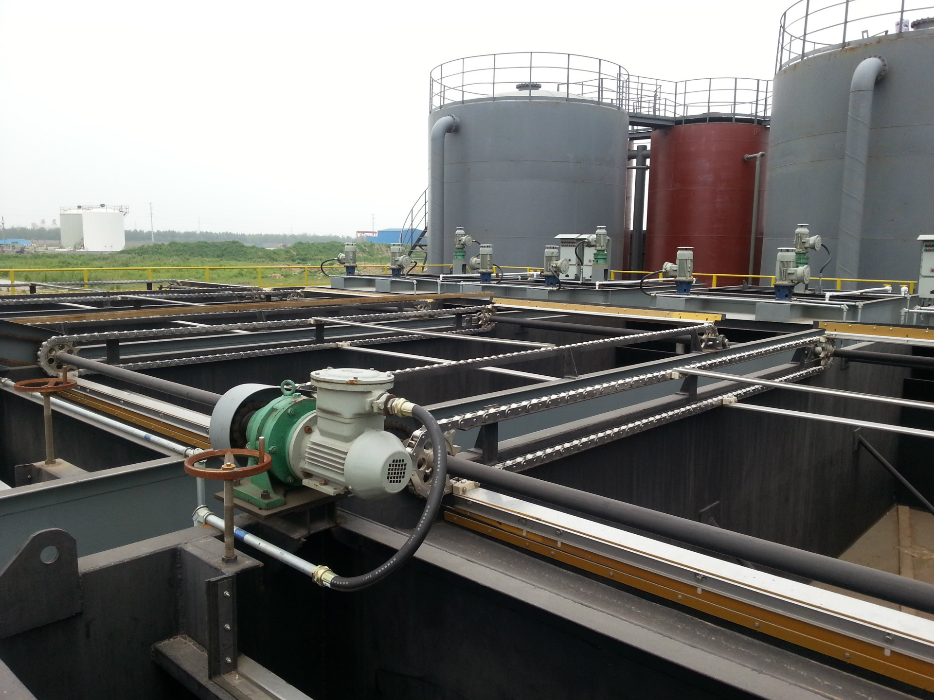 涡凹气浮机---处理水量100m3/h