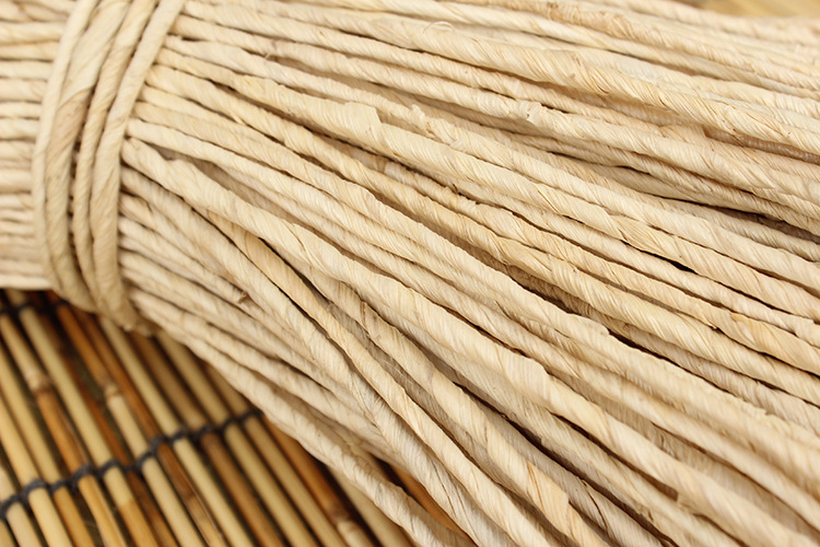 厂家现货批发单股玉米皮绳 手工天然草编绳 玉米绳 手搓绳玉米绳