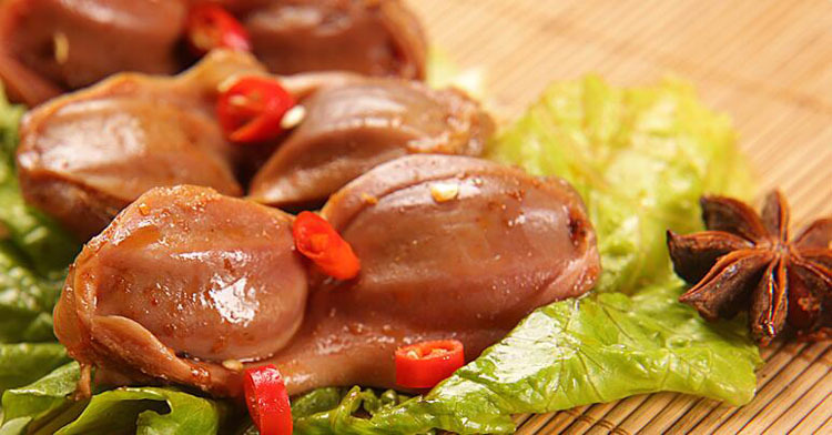 批发四川零食新品特产开洪盐帮香辣鸭胗鸭肫熟食开袋即食凉菜