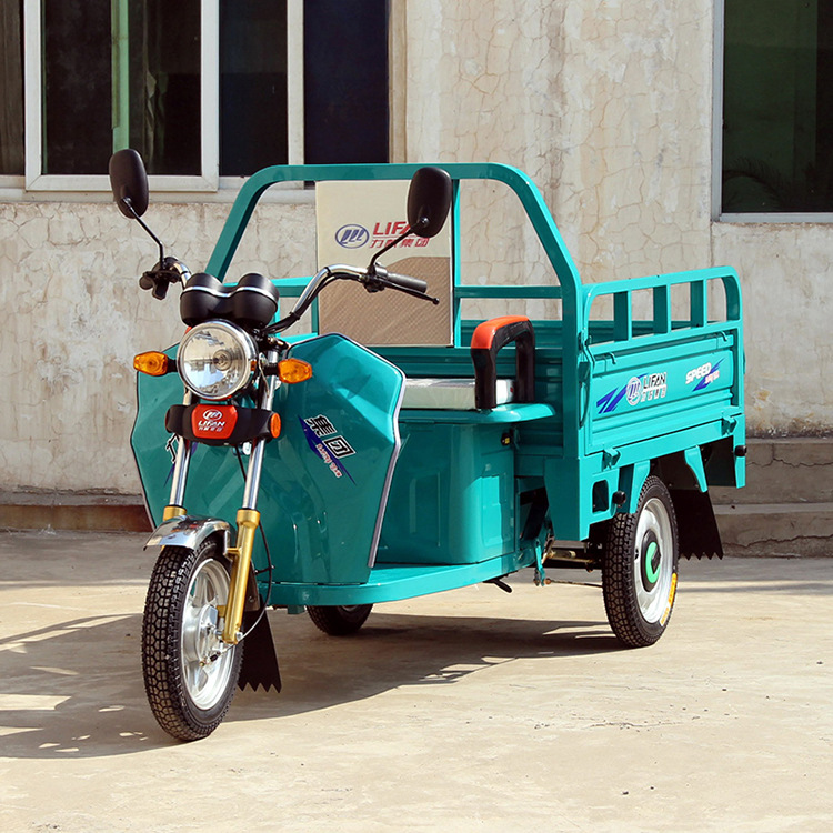 厂家批发电动三轮车 可定制载重爬坡电动车 货运电瓶快递三轮车