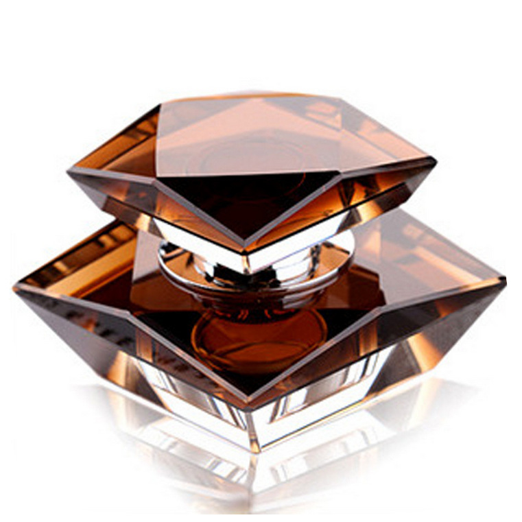 双面玲珑水晶汽车香水座 时尚车载香水 车用香水 车载内饰品 雅尚