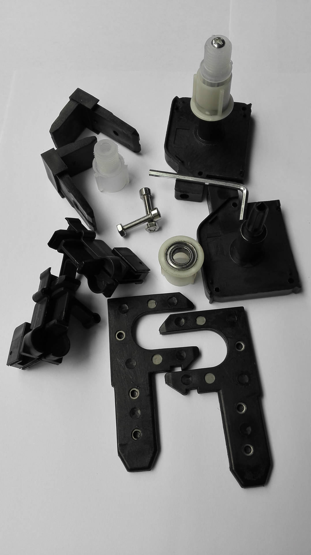 隐形纱窗配件整套塑料配件防虫隐形