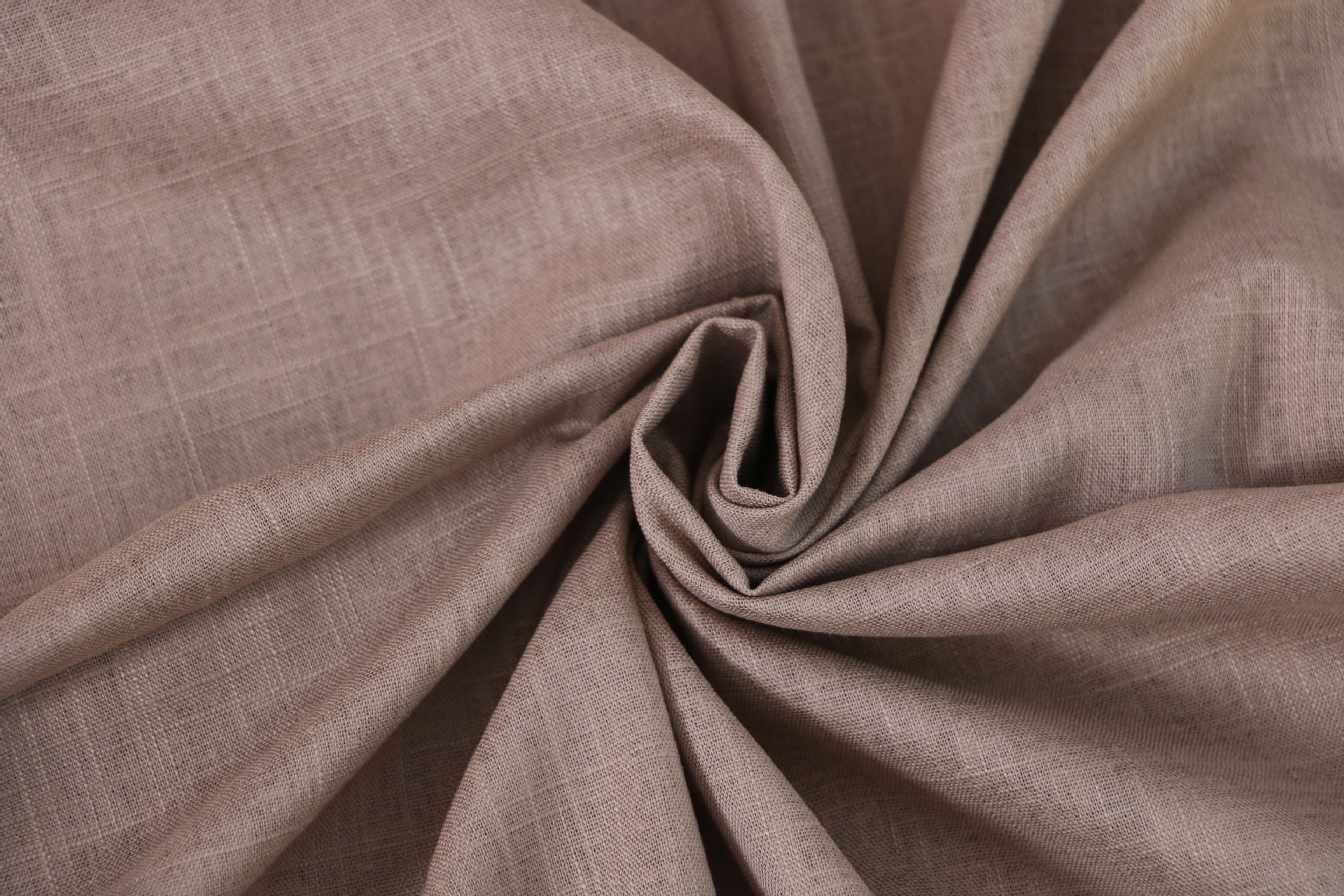 新款竹节棉亚麻混纺面料 现货供应 20个色 diy家居棉麻布料批发